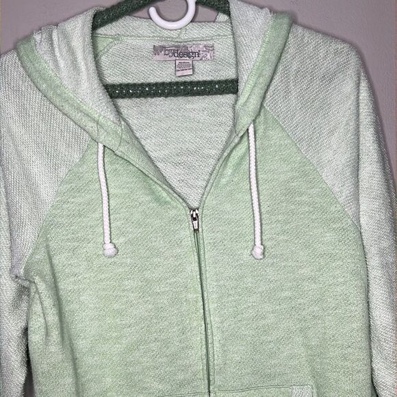 By Design Full Zip Hooded Terry Jacket size medium - Picture 8 of 11